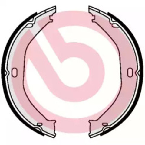 Гальмівні колодки ручника S37505 BREMBO
