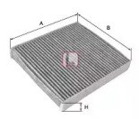 Фільтр салону вугільний S4101CA SOFIMA