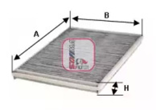 Фільтр салону S4218CA SOFIMA