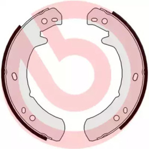 Колодки гальмівні задні, барабанні S44507 BREMBO