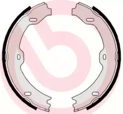 Колодки ручника / стоянкового гальма S50519 BREMBO