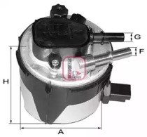 Фільтр паливний S5170GC SOFIMA