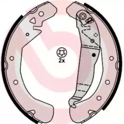 Колодки гальмові задні, барабанні S59525 BREMBO
