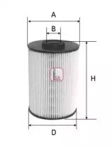 Фільтр-відстійник палива грубої очистки S6055NE SOFIMA
