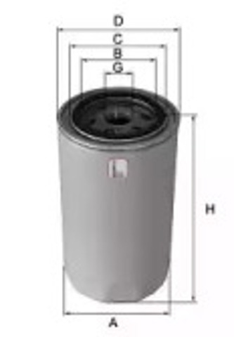 Фільтр масла S6400R SOFIMA