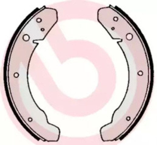 Колодки гальмівні задні, барабанні S85501 BREMBO
