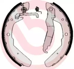 Колодки гальмівні задні, барабанні S85517 BREMBO