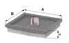 Елемент повітряного фільтра S9540A SOFIMA