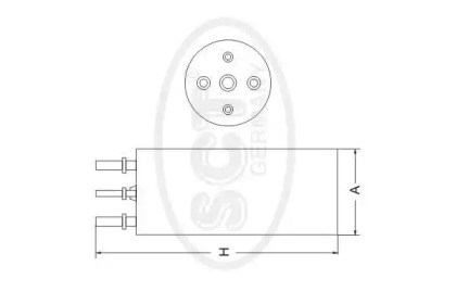 Фільтр палива ST6156 SCT