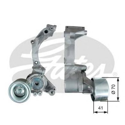 Натяжна планка поліклинового ременя T39296 GATES