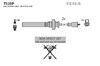 Провід високовольтні, комплект T539P TESLA