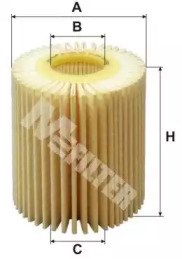 Фільтр масляний TE4005 MFILTER