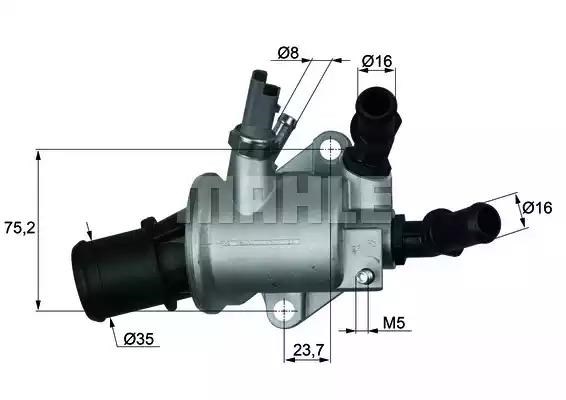 Термостат в зборі TI14388 MAHLE