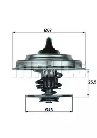 Авто термостат TX1883 MAHLE