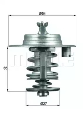 Термостат впускного колектора TX9683D MAHLE