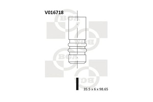Клапан V016718