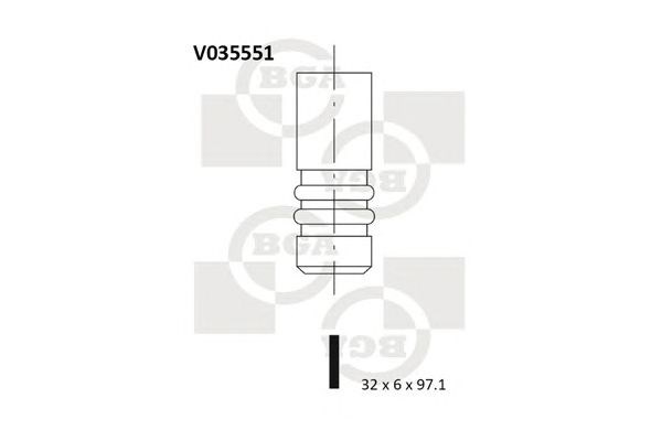 Клапан V035551