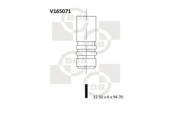 Клапан V165071
