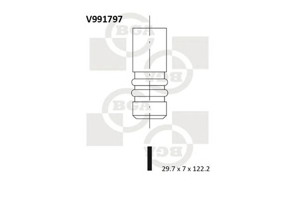 Клапан V991797