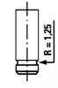Випускний клапан двигуна VE0045 ET ENGINETEAM