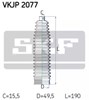 Пильник рульової тяги VKJP2077 SKF