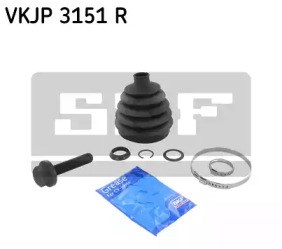 Пильник ШРКШ зовнішній, передній півосі VKJP3151R SKF