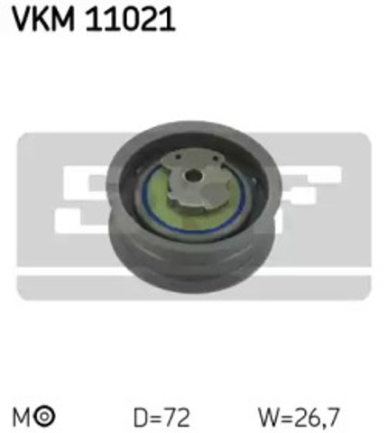 Ролик натяжителя ременя газорозподілу VKM11021 SKF