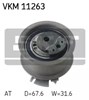 Ролик натягувача ременя ГРМ VKM11263 SKF