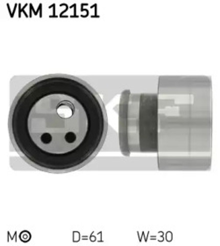 Ролик натяжителя ременя газорозподілу VKM12151 SKF