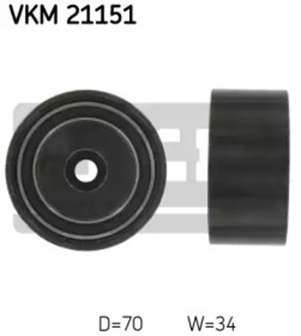 Паразитний провідний ролик VKM21151 SKF
