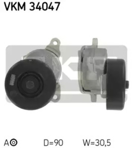Натягувач приводного ременя VKM34047 SKF