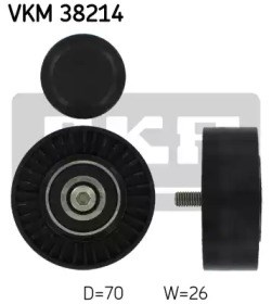 Ролик приводного ременя, паразитний VKM38214 SKF