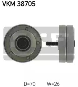 Ролик приводного ременя, паразитний VKM38705 SKF