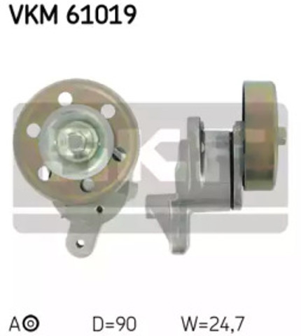 Натягувач приводного ременя VKM61019 SKF