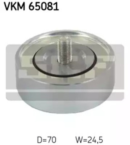 Ролик приводного ременя, паразитний VKM65081 SKF