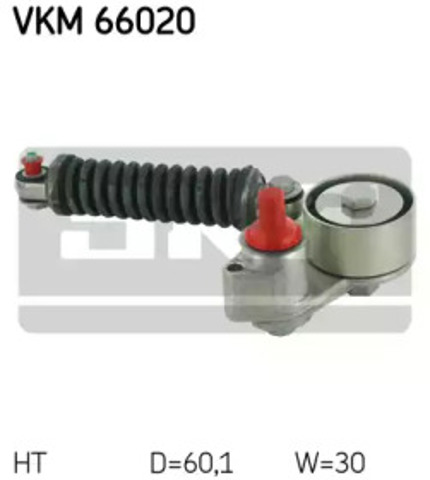 Натягувач приводного ременя VKM66020 SKF