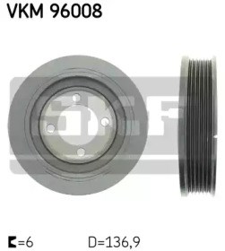 Офіційний gm 96419497 шкив коленвала VKM 96008