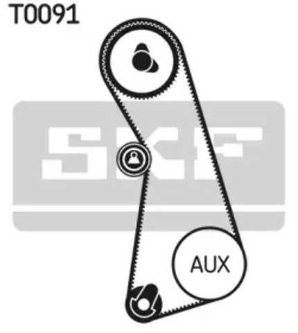 Ремни ГРМ VKMA01002 SKF