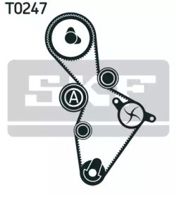 Комплект ГРМ VKMA01222 SKF