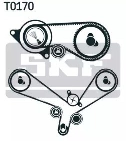 Ремінь ГРМ, комплект VKMA01952 SKF