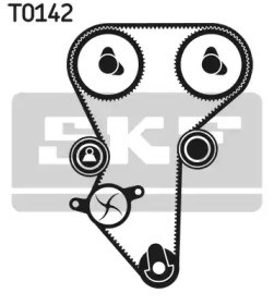Ремкомплекти приводу грм автомобілів powergrip kit (вир-во gates) VKMA 03213