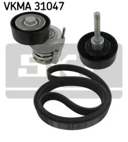 Роликовий модуль натягувача ременя (ролик ремінь) VKMA 31047