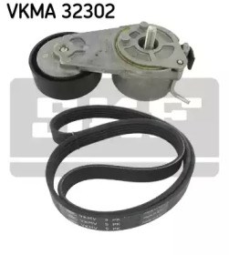 Роликовий модуль натягувача ременя (ролик ремінь) VKMA 32302