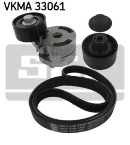 Ремінь приводний, агрегатів, комплект VKMA33061 SKF