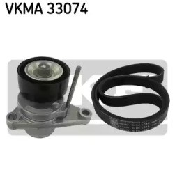 Роликовий модуль натягувача ременя (ролик  ремінь) VKMA 33074