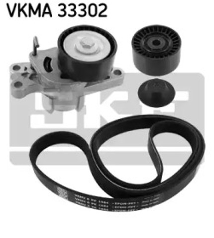 Ремінь приводний, агрегатів, комплект VKMA33302 SKF