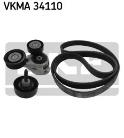 Ремінь приводний, агрегатів, комплект VKMA34110 SKF