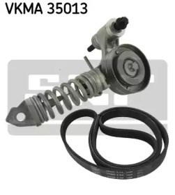 Ремонтний комплект для заміни паса  газорозподільчого механізму VKMA 35013
