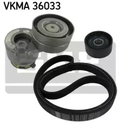 !!! роликовий модуль натягувача ременя (ролик, ремінь) VKMA 36033