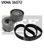 Ремінь приводний, агрегатів, комплект VKMA36072 SKF